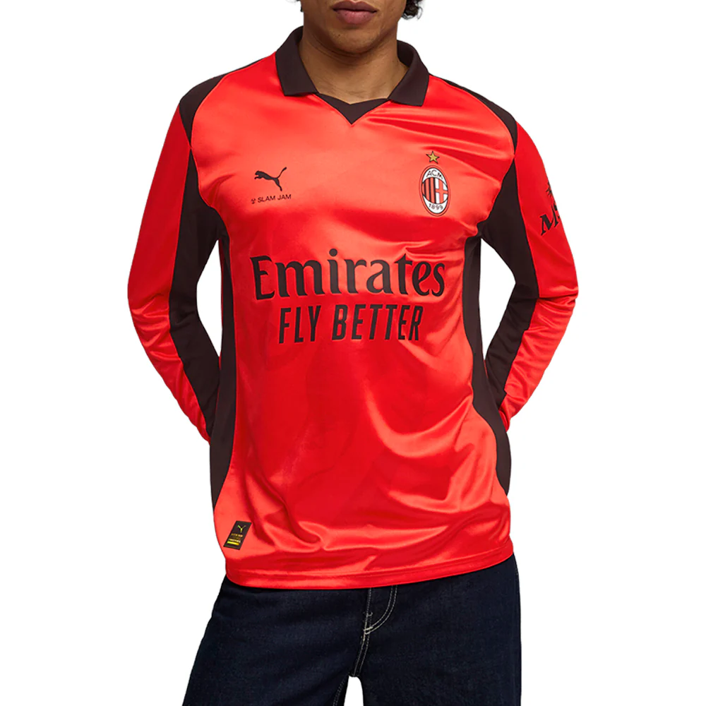 AC MILAN X SLAM JAM Long Sleeve Jersey - Image 3