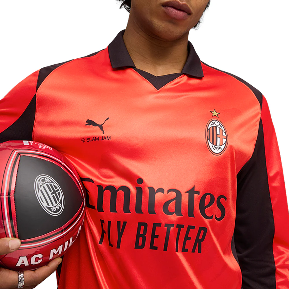 AC MILAN X SLAM JAM Long Sleeve Jersey - Image 5