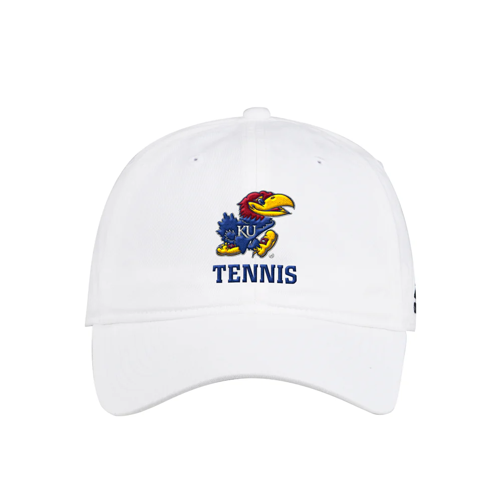 Kansas Jayhawks Tennis Adjustable Slouch Cap
