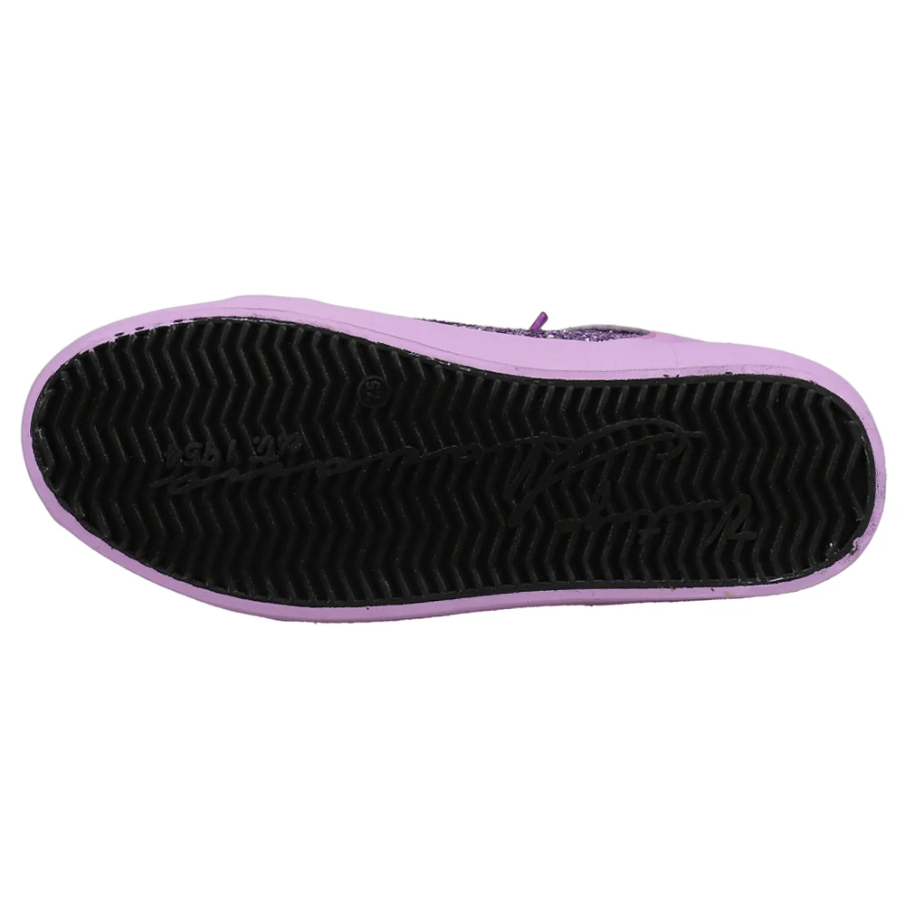 Alexis Glitter Platform Lace Up Sneakers - Image 5
