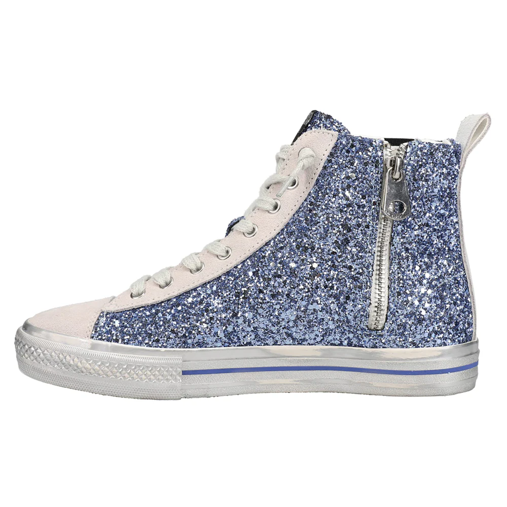 Alive Metallic Glitter High Top Sneakers - Image 3