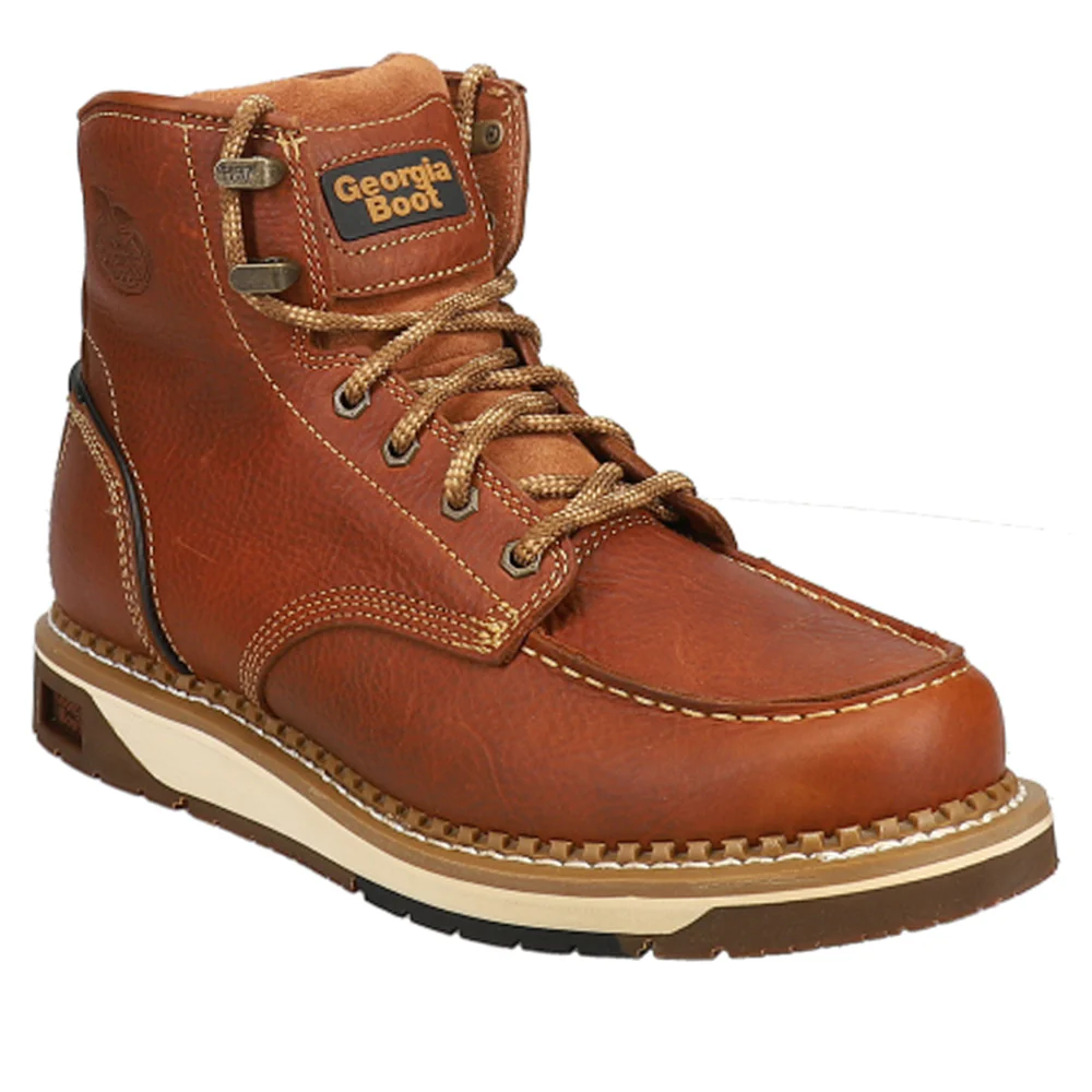AMP LT Wedge 6 inch Waterproof Soft Toe Work Boots - Image 2