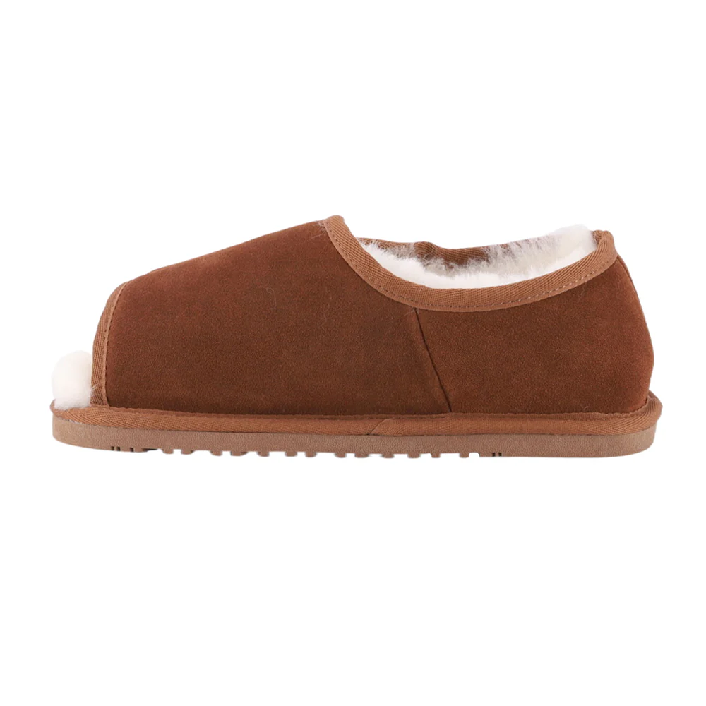 APMA Wide Open Toe Slip On Slippers - Image 3