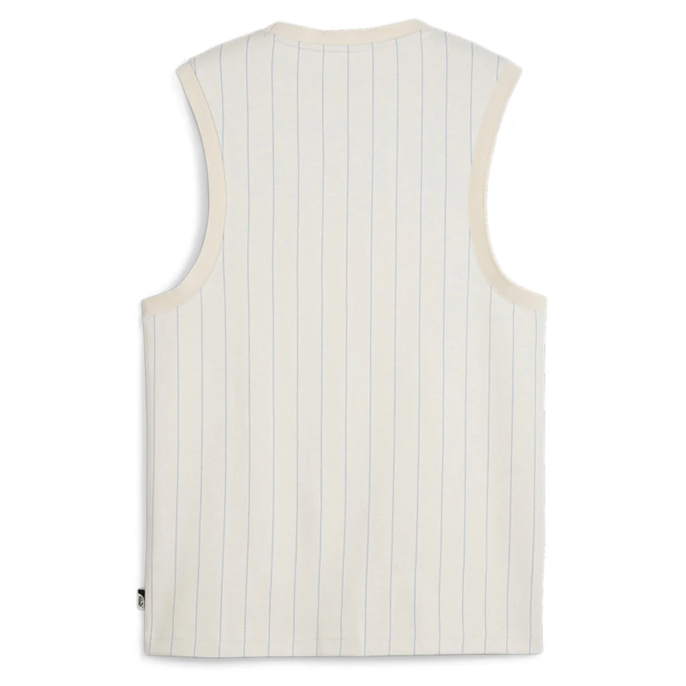 Basketball Nostalgia Knitted Crew Neck Tank Top - Image 4