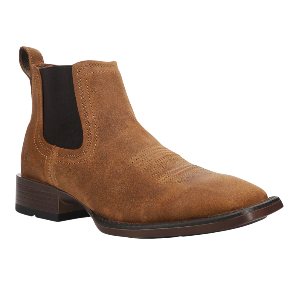 Booker Ultra Embroidered Square Toe Chelsea Boots - Image 2
