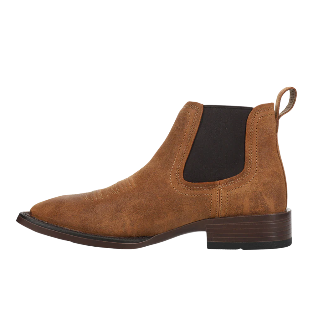 Booker Ultra Embroidered Square Toe Chelsea Boots - Image 3