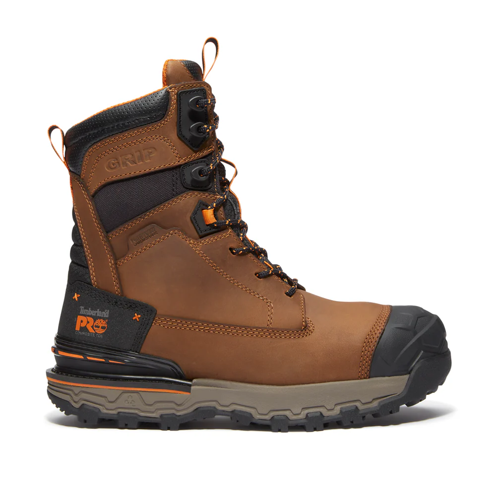 Boondock Ultralight 8 Inch Waterproof Composite Toe Work Boots