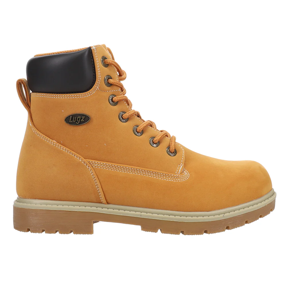 Brace Hi Round Toe Lace Up Boots