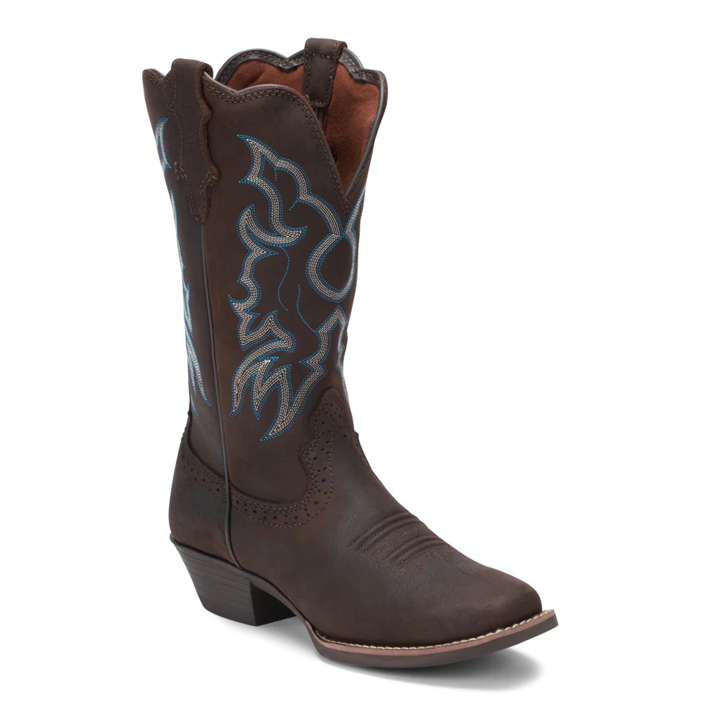 Brandy 12 Inch Square Toe Cowboy Boots - Image 2