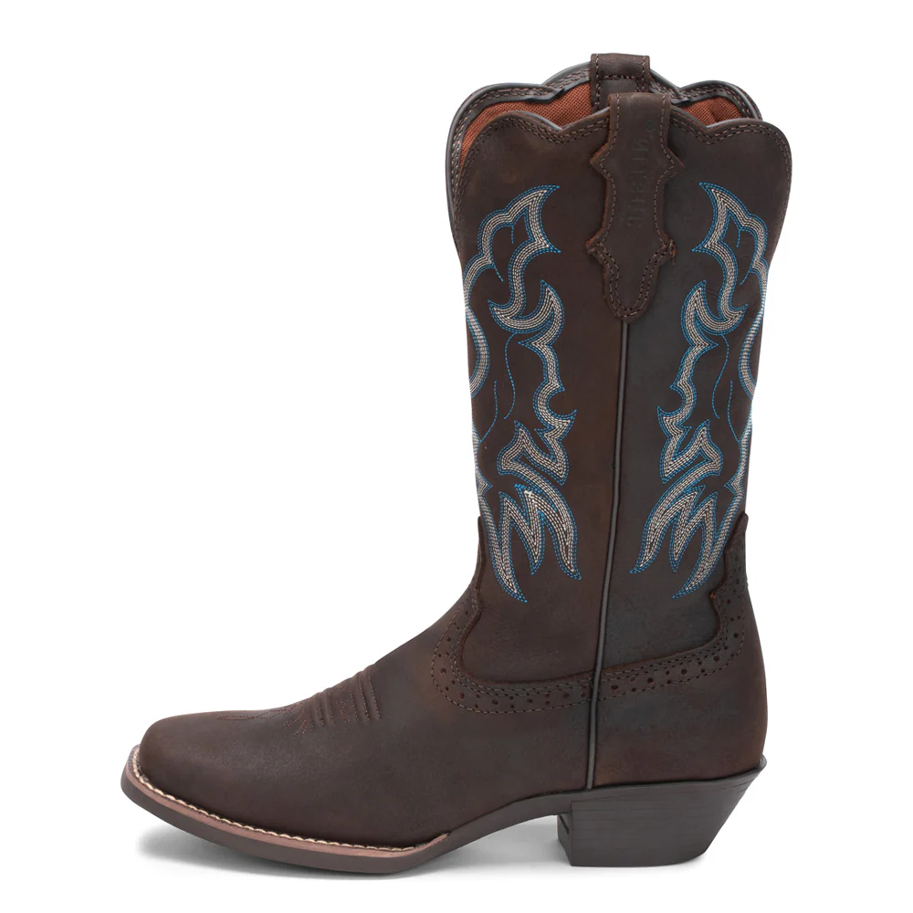 Brandy 12 Inch Square Toe Cowboy Boots - Image 3