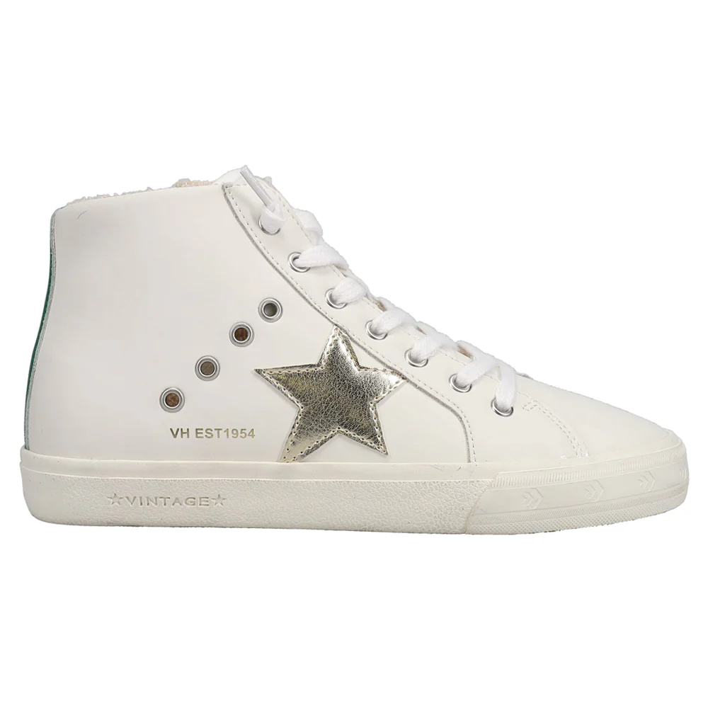 Break Out Metallic High Top Sneakers