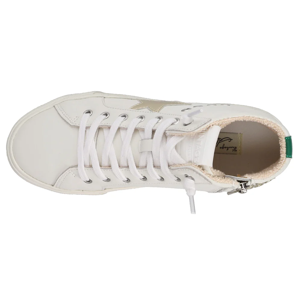 Break Out Metallic High Top Sneakers - Image 4