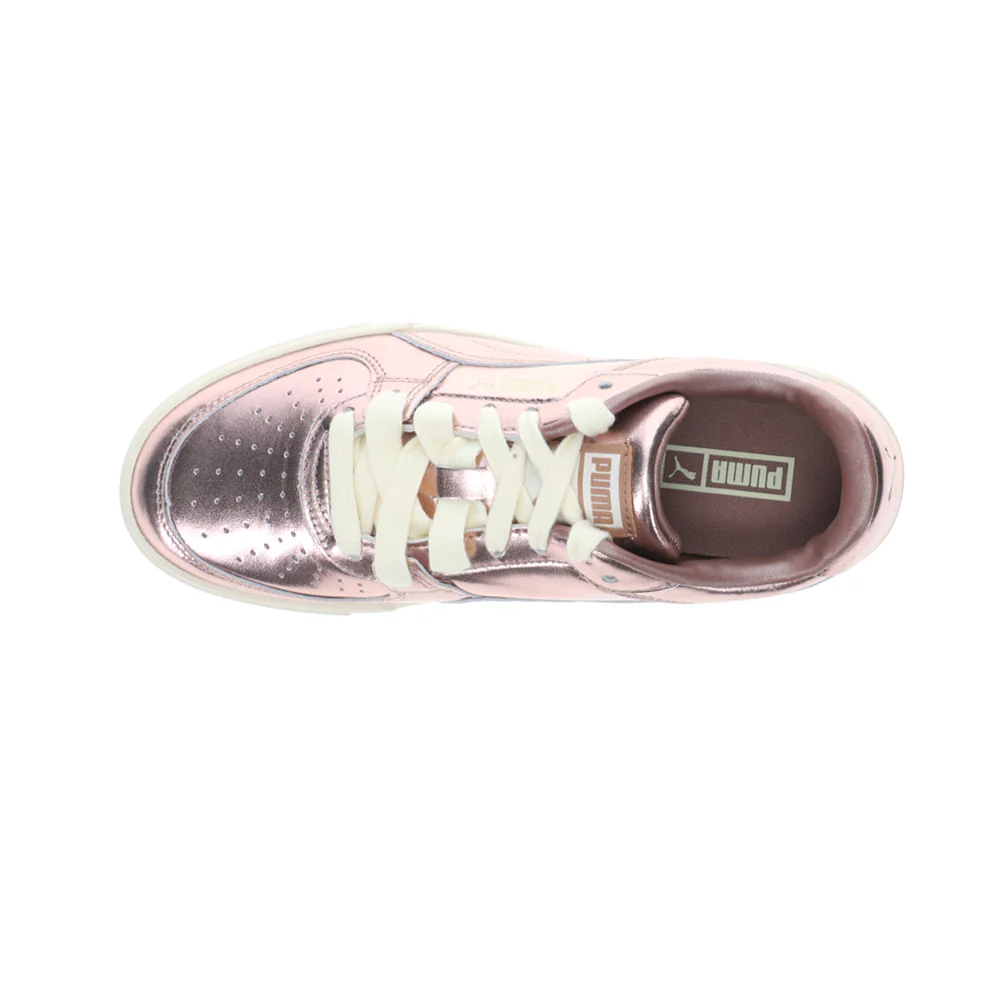 Ca Pro Chrome Metallic Lace Up Sneakers - Image 4