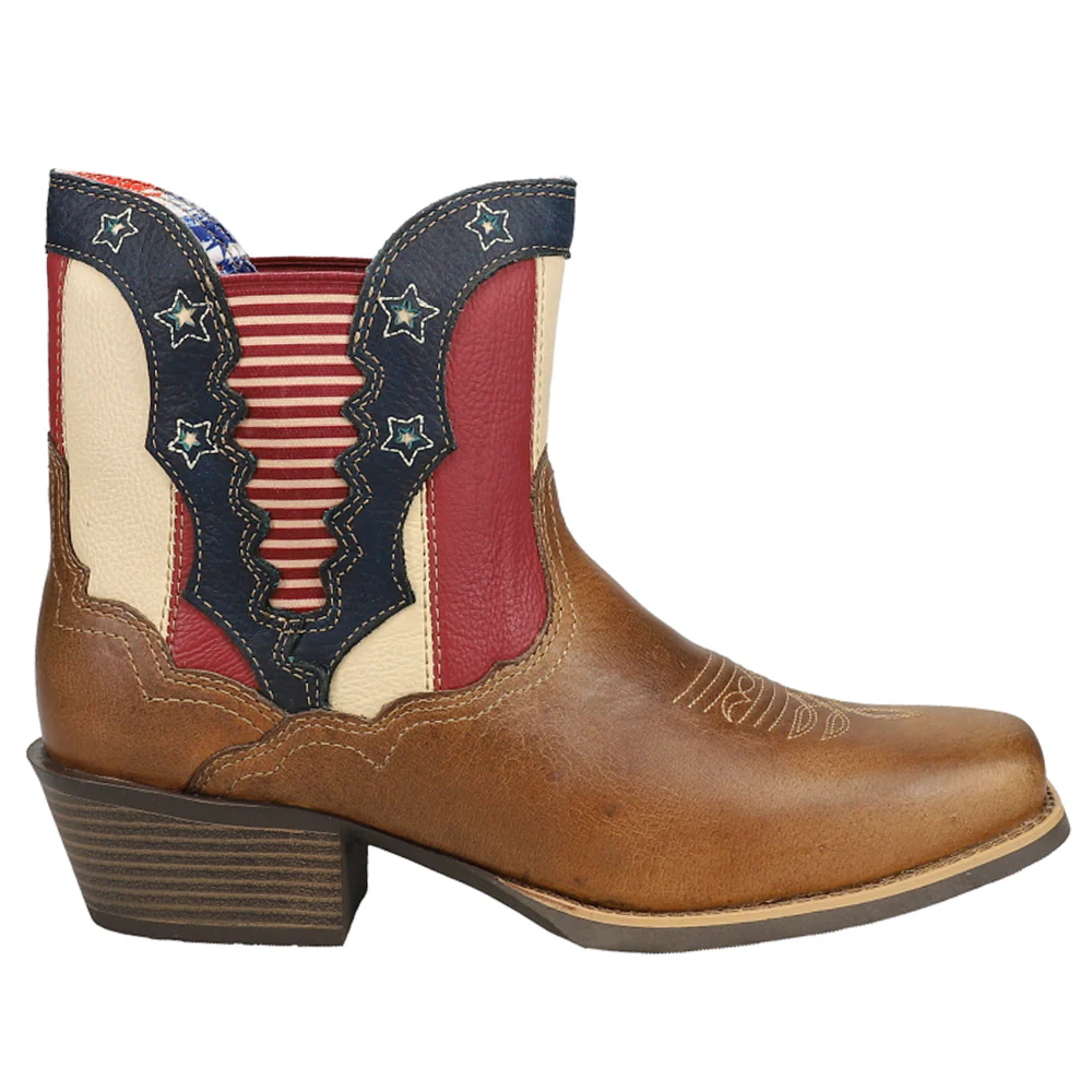 Chellie Patriotic Ankle Boots