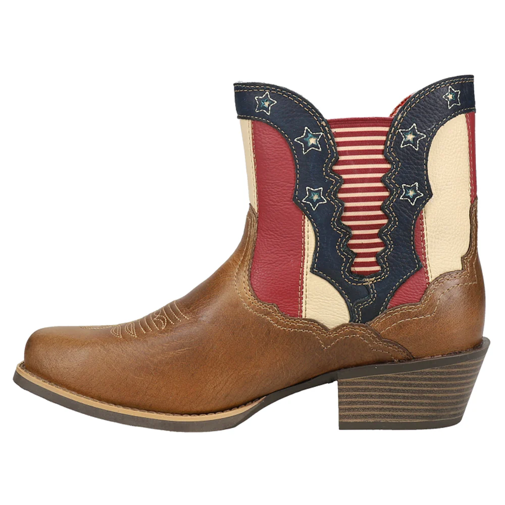 Chellie Patriotic Ankle Boots - Image 3