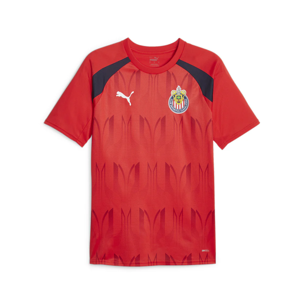 Chivas Prematch Crew Neck Short Sleeve Soccer Jersey