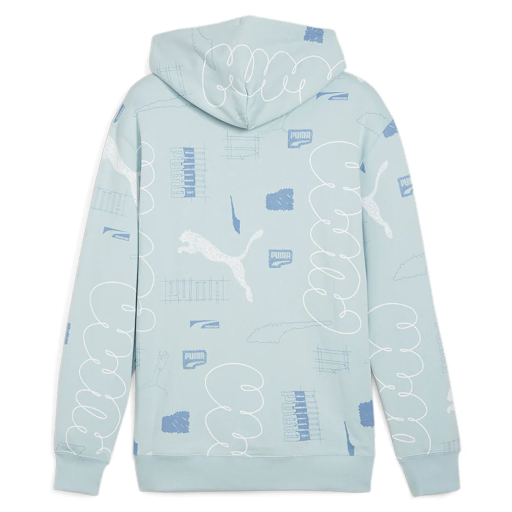 Classics Brand Love Graphic Pullover Hoodie - Image 2