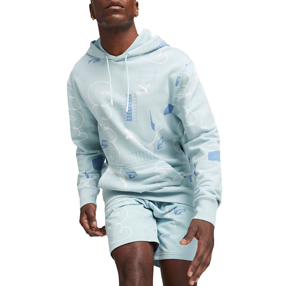 Classics Brand Love Graphic Pullover Hoodie - Image 3