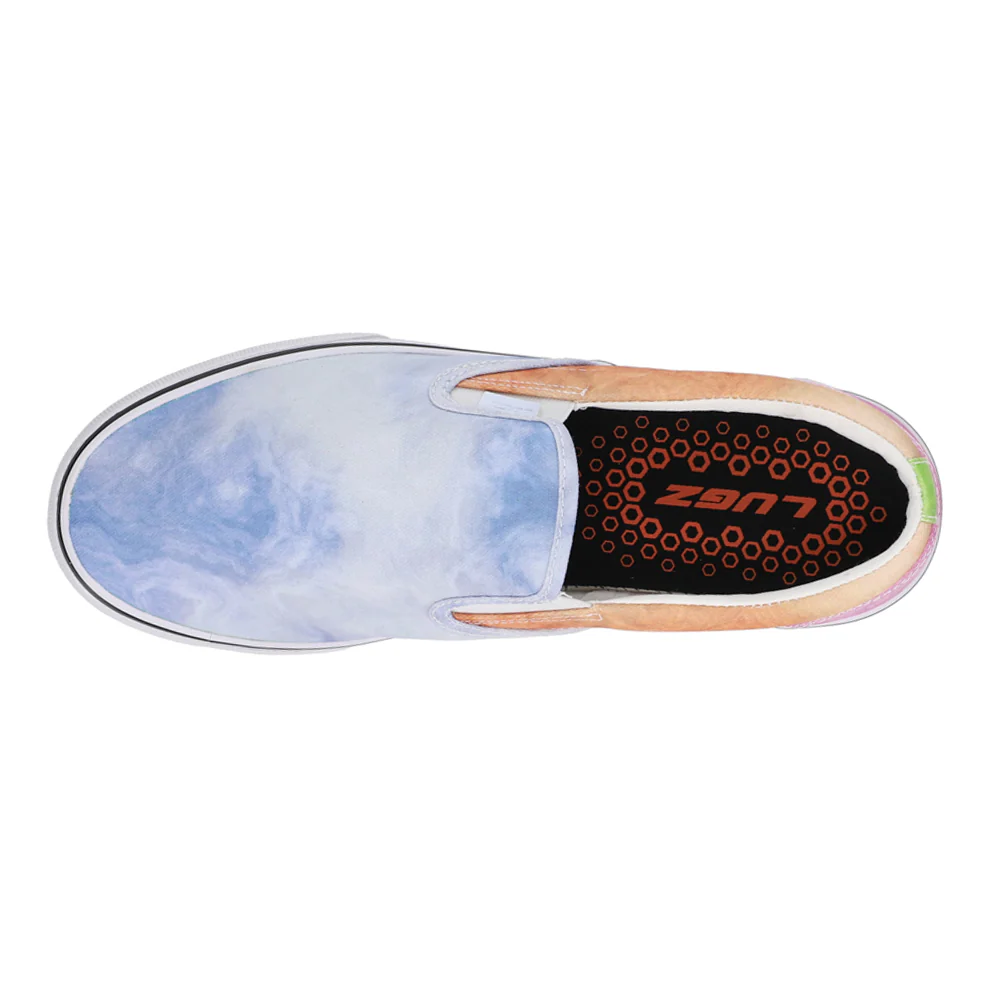 Clipper Tie Dye Slip On Sneakers - Image 4
