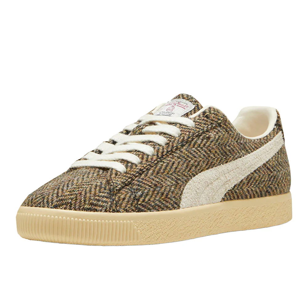 Clyde Harris Tweed Lace Up Sneakers - Image 2