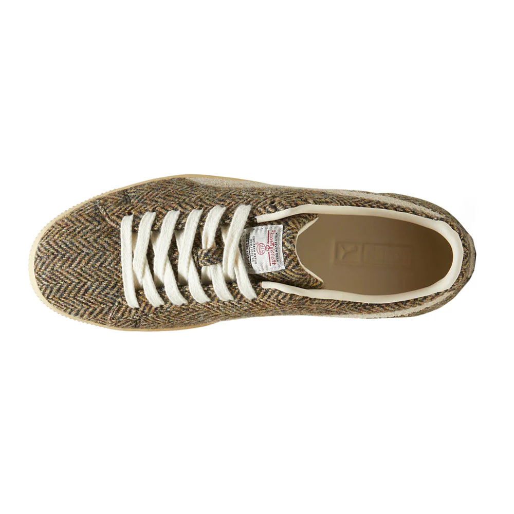 Clyde Harris Tweed Lace Up Sneakers - Image 4