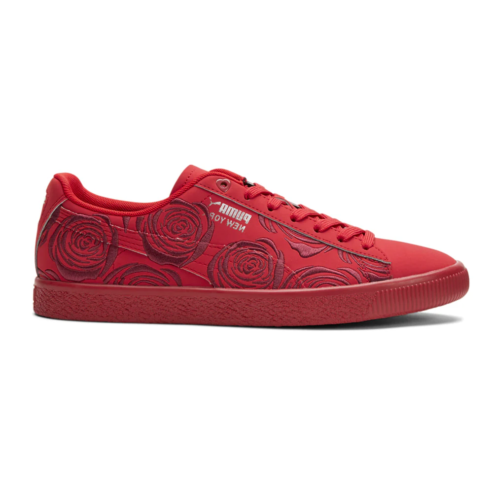 Clyde OG NYC Flagship Graphic Lace Up Sneakers