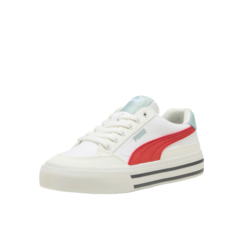 Court Classic Vulcanized Formstrip Lace Up Sneakers (Big Kid) - Image 2