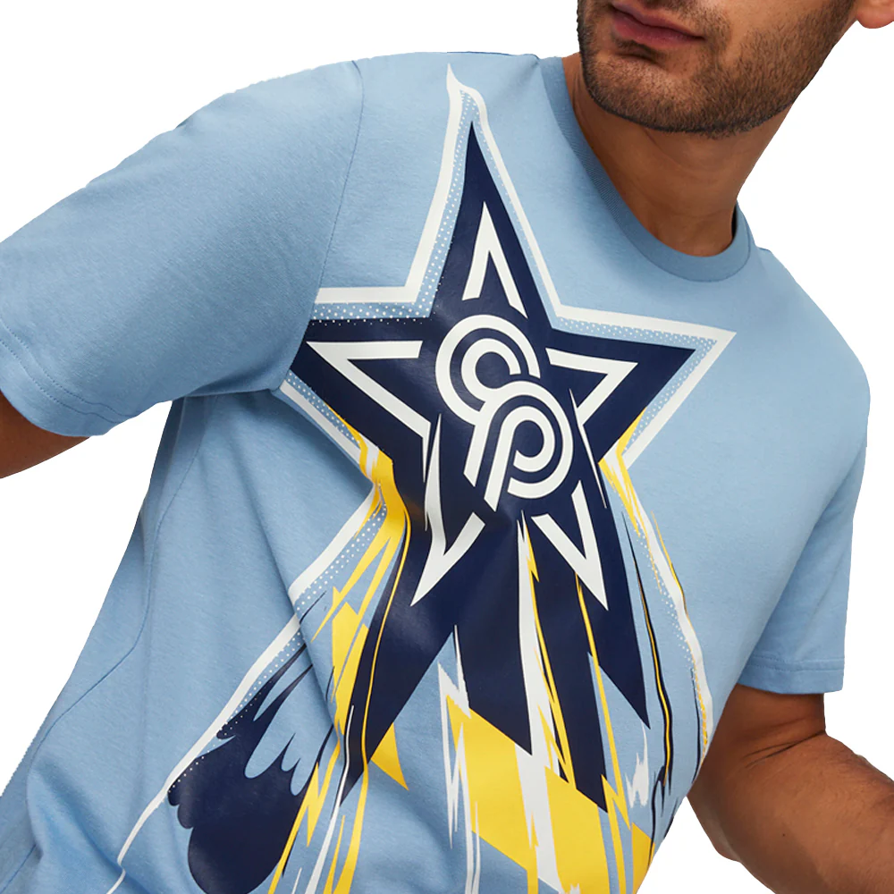 PUMA X CHRISTIAN PULISIC Graphic Crew Neck Short Sleeve T-Shirt - Image 3