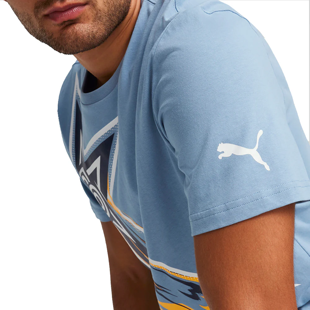PUMA X CHRISTIAN PULISIC Graphic Crew Neck Short Sleeve T-Shirt - Image 5