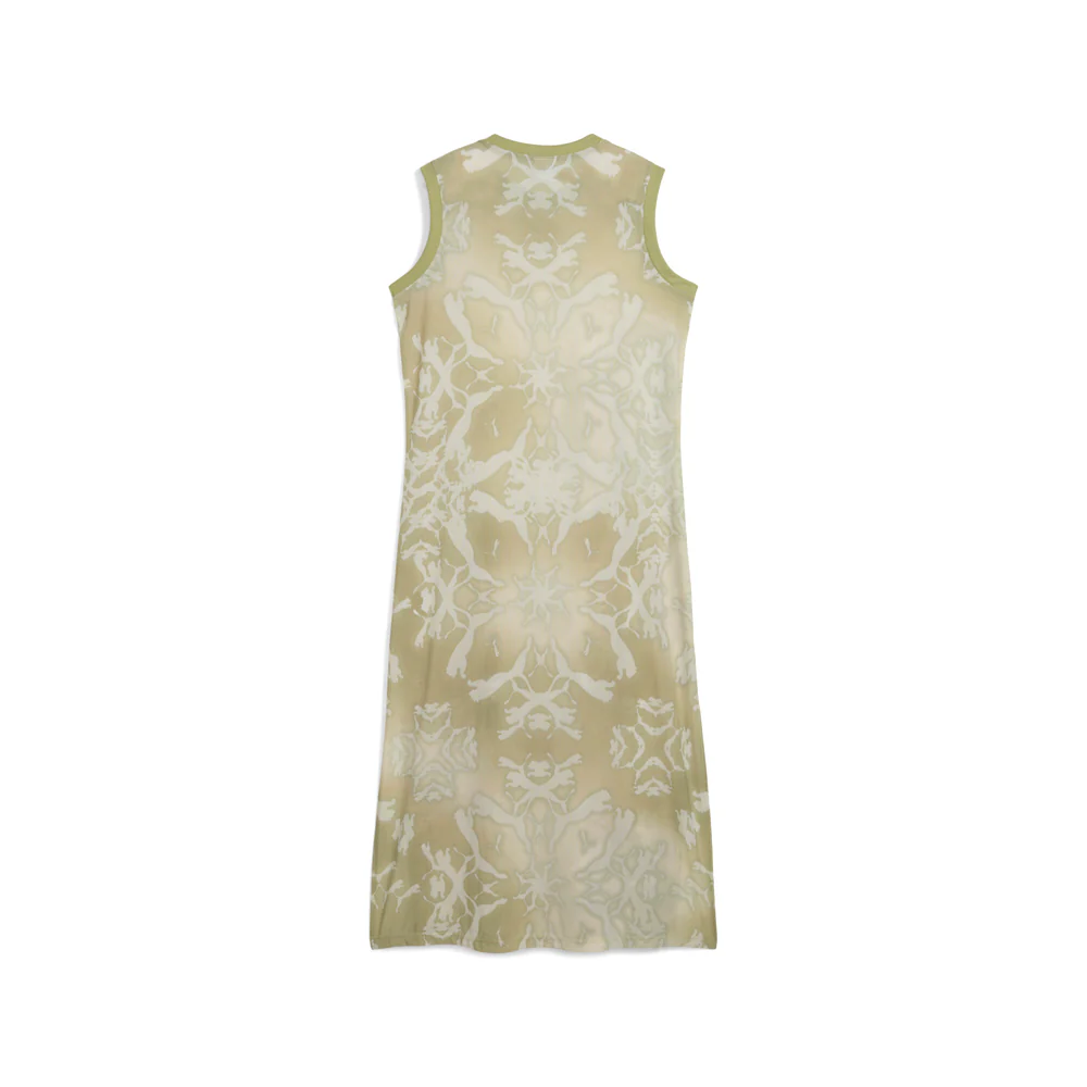 Dare To Mesh Column Tie-Dye Sleeveless Maxi Dress - Image 2