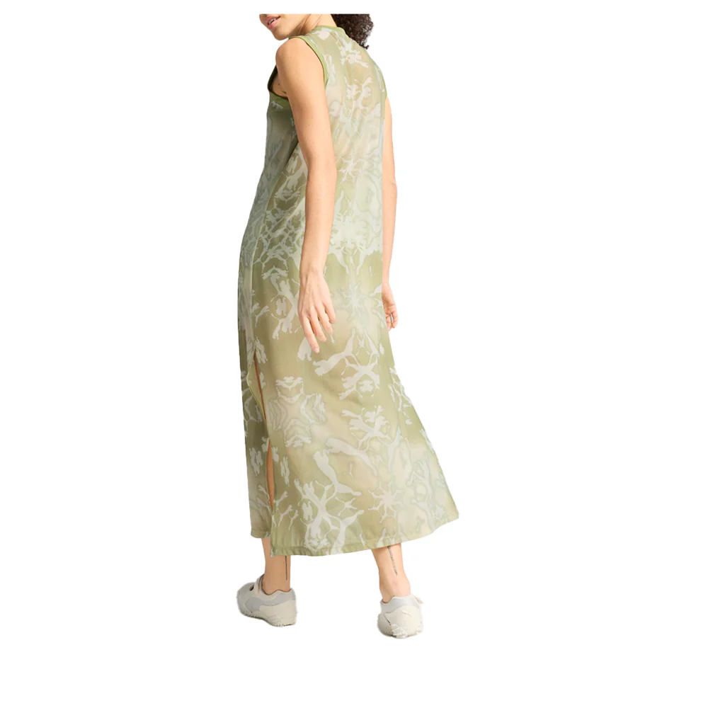 Dare To Mesh Column Tie-Dye Sleeveless Maxi Dress - Image 5