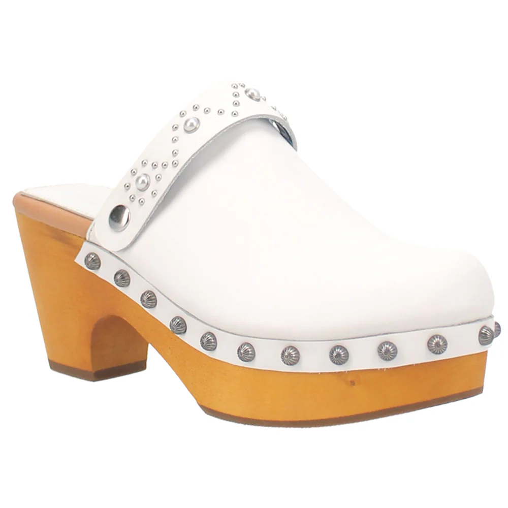 Deadwood Studded Platform Clogs - Image 2