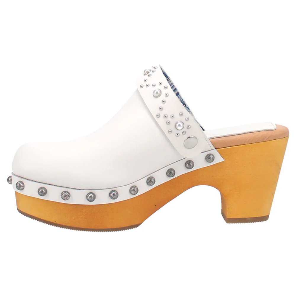Deadwood Studded Platform Clogs - Image 3