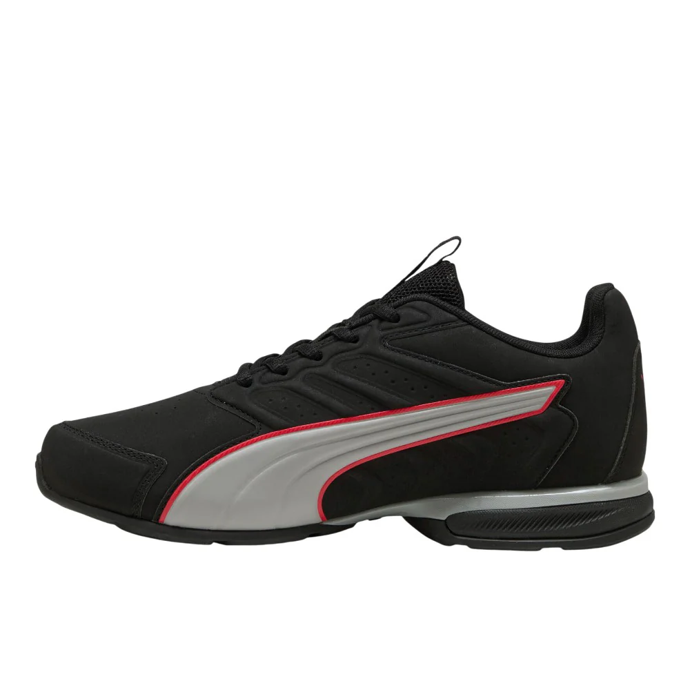 Electro Synthetic Leather Lace Up Sneakers - Image 3