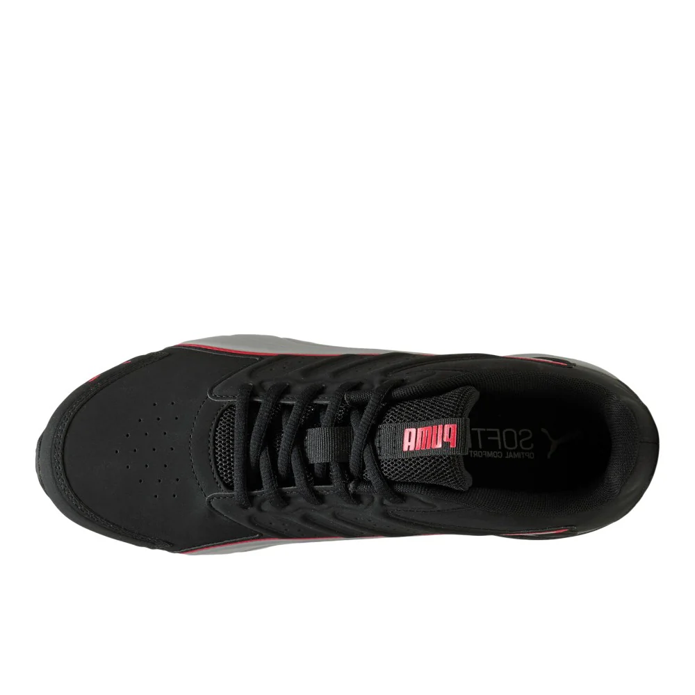 Electro Synthetic Leather Lace Up Sneakers - Image 4