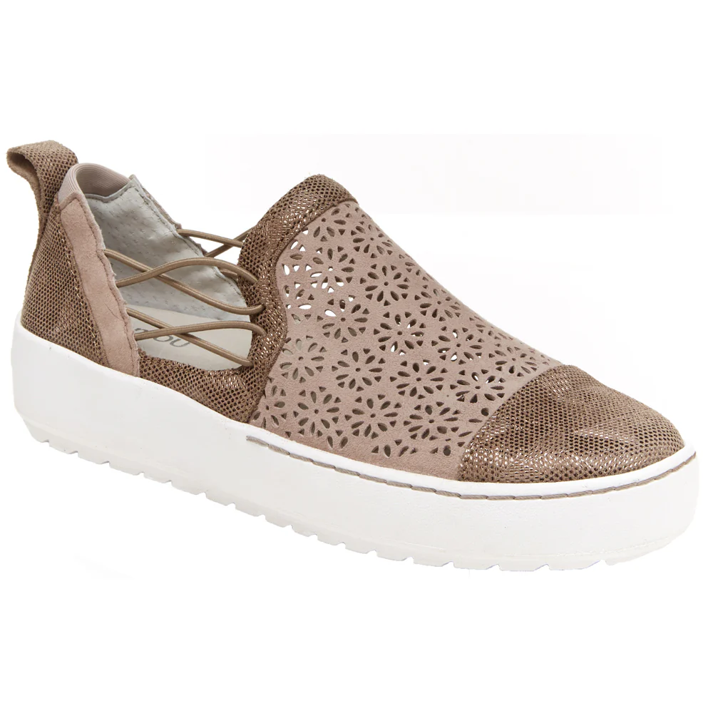 Erin Cut Out Slip On Sneakers - Image 2