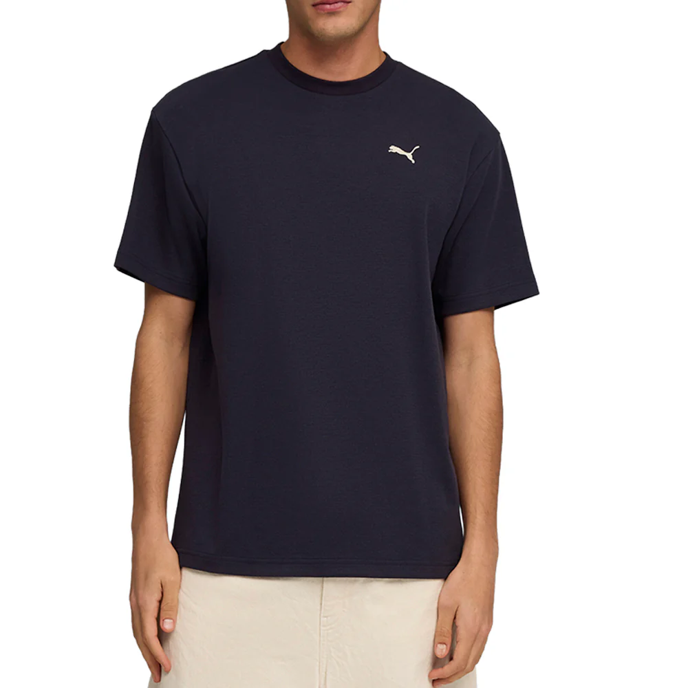 Essentials Elevated Relaxed Crew Neck Short Sleeve T-Shirt - Image 3