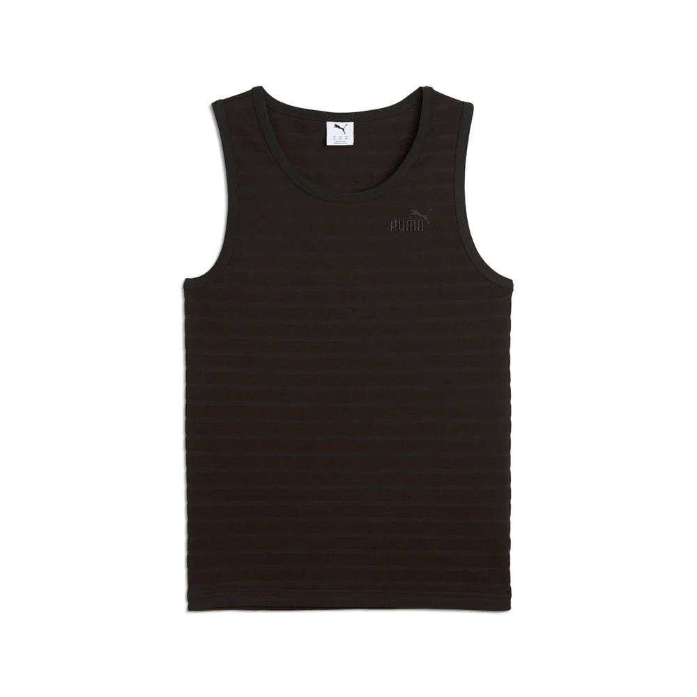 Elevated Essentials Structured Crew Neck Tank Top