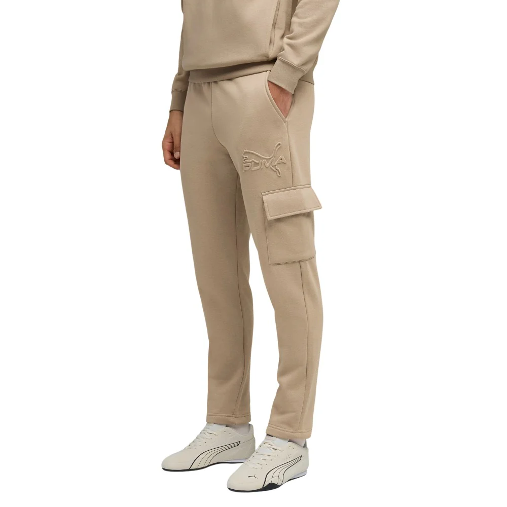 Essentials Embossed Cargo Pants - Image 3