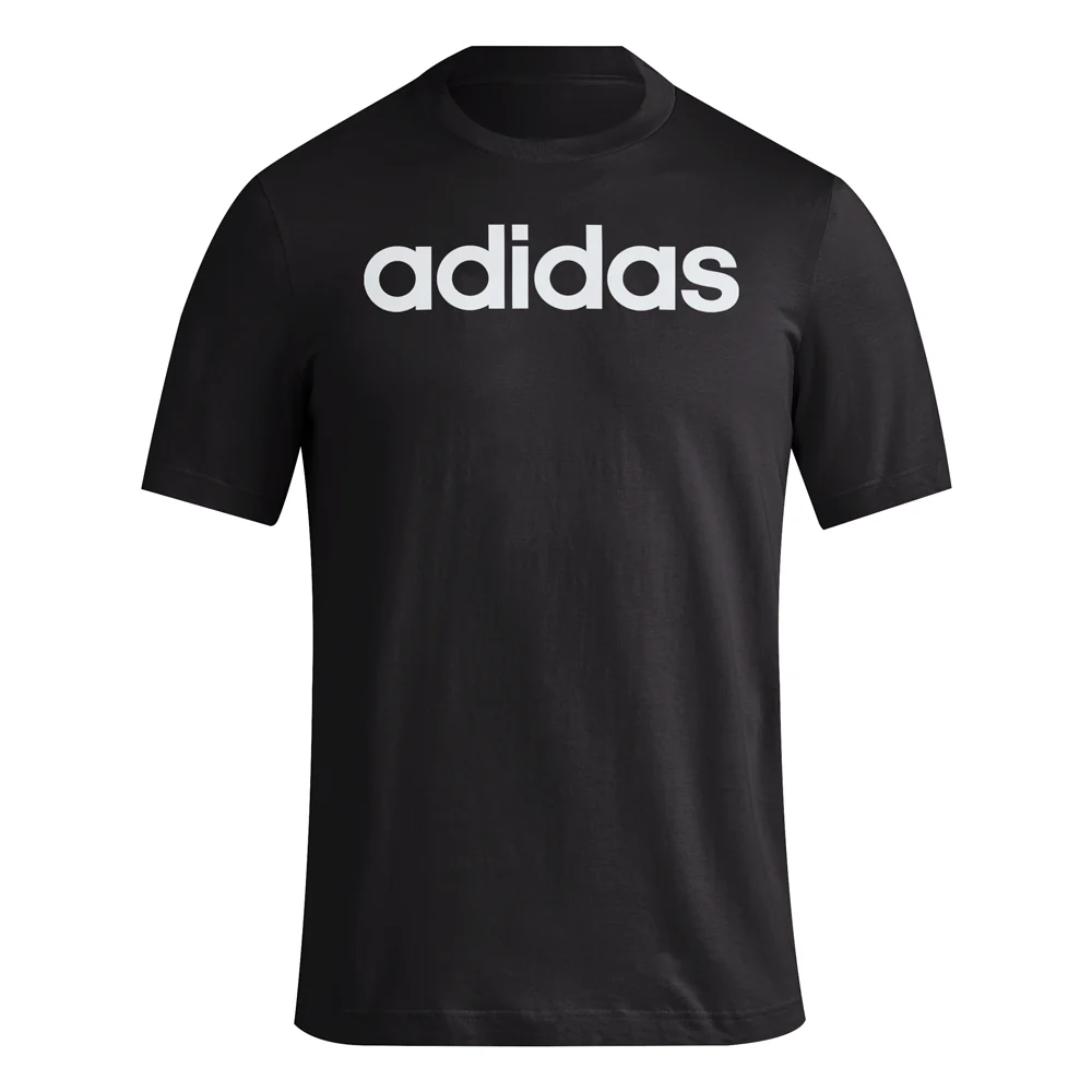 Essentials Single Jersey Linear Crew Neck Short Sleeve T-Shirt