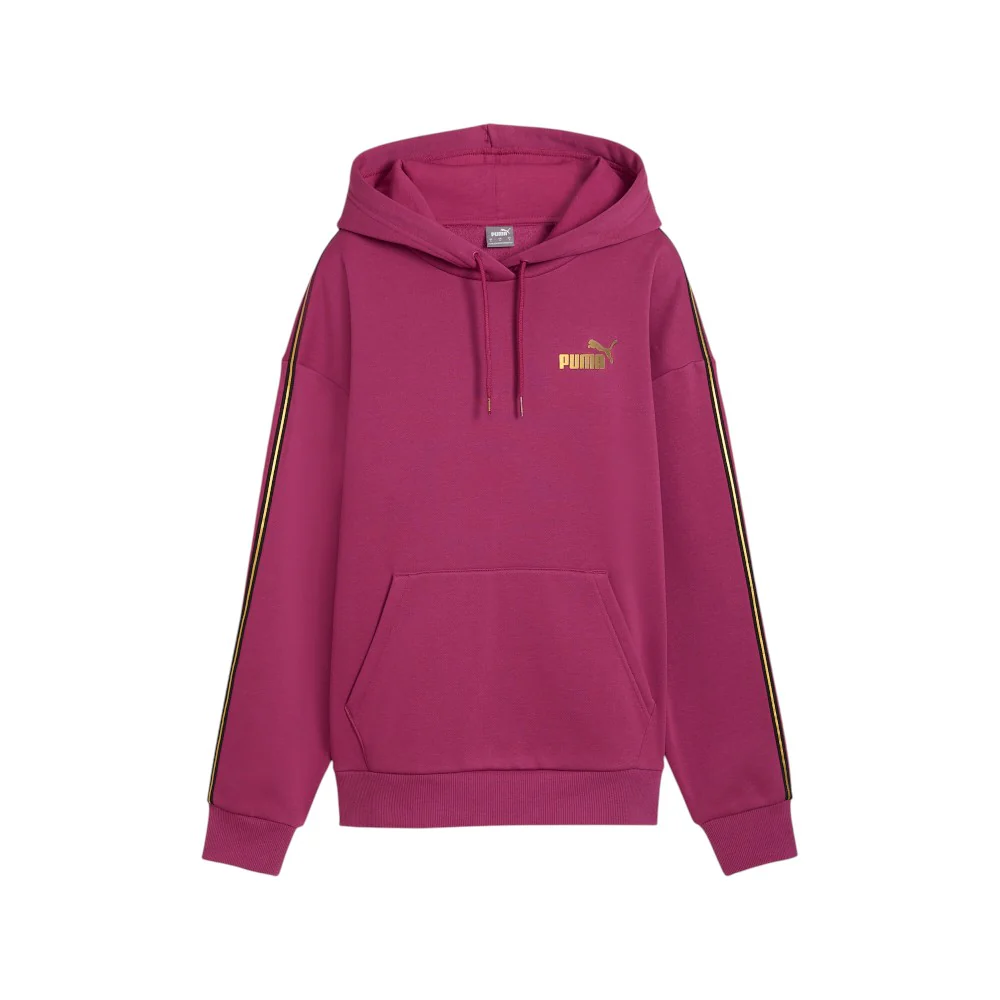 Essentials Tape Minimal Gold Pullover Hoodie