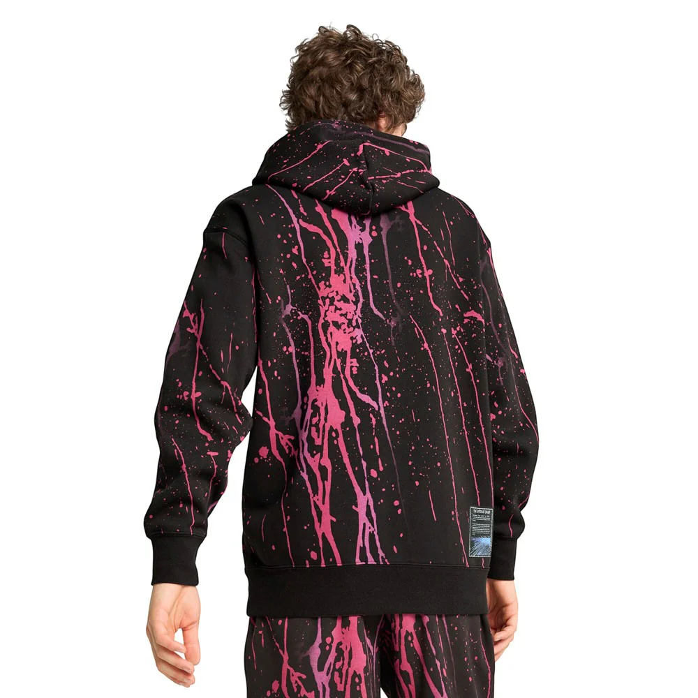 F1 Color Splash Graphic Pullover Hoodie - Image 4