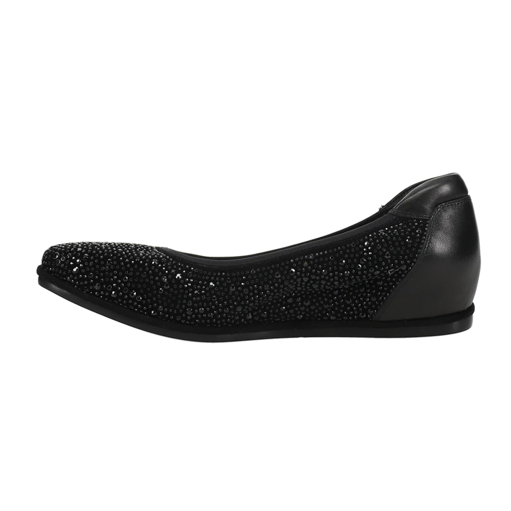 Gisel Sparkle Rhinestone Ballet Flats - Image 3