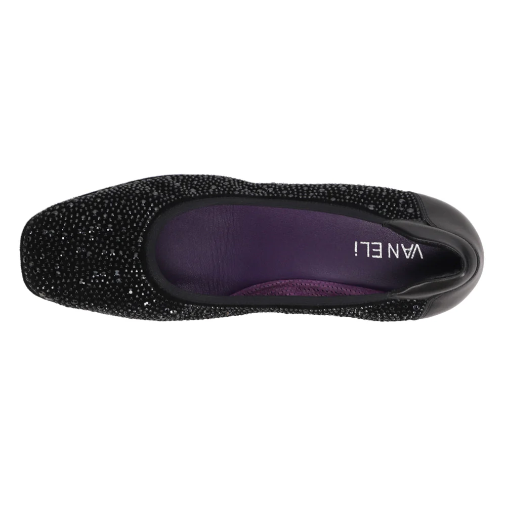 Gisel Sparkle Rhinestone Ballet Flats - Image 4