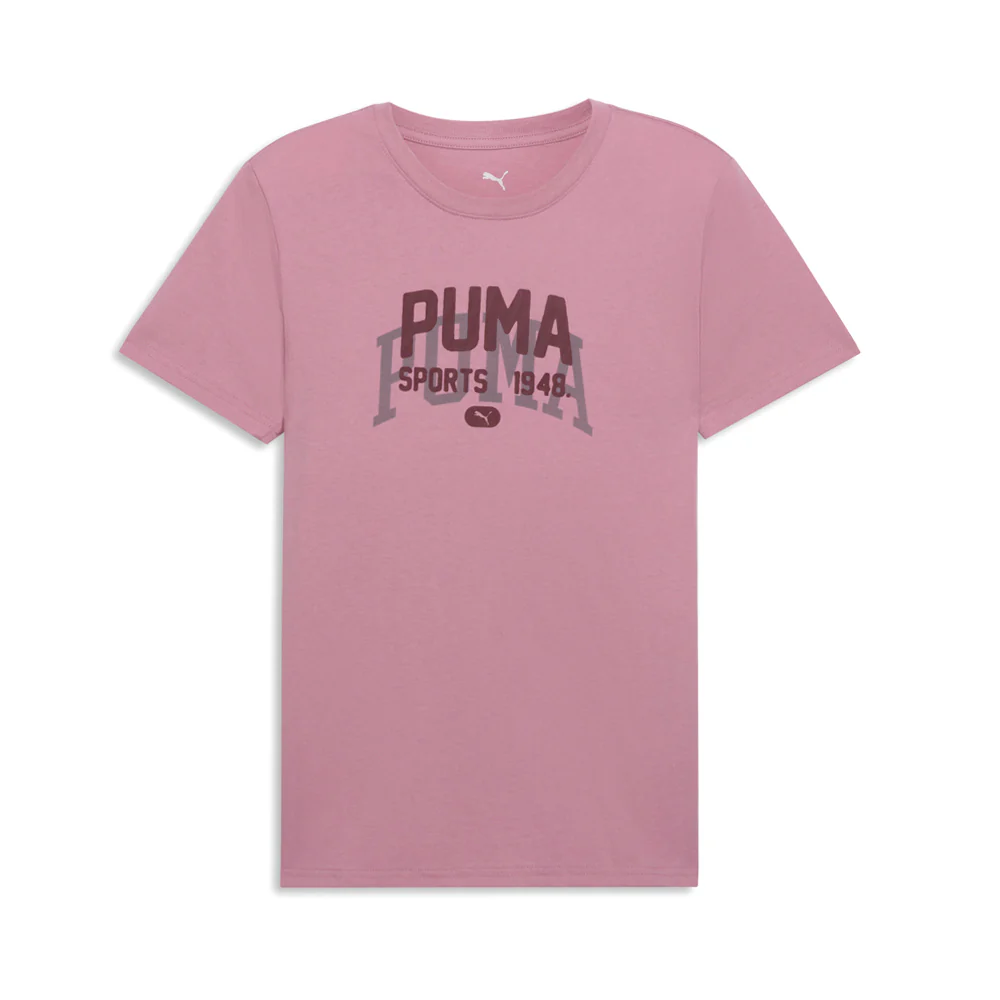Graphic Varsity Logo Crew Neck Short Sleeve T-Shirt