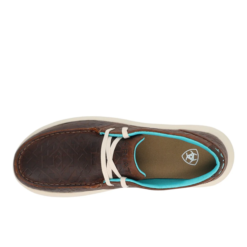 Hilo Stretch Embossed Slip On Flats - Image 4