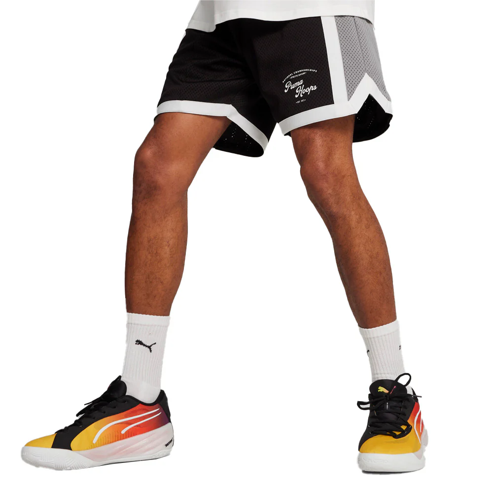 Hoops Showtime Mesh Basketball Athletic Shorts