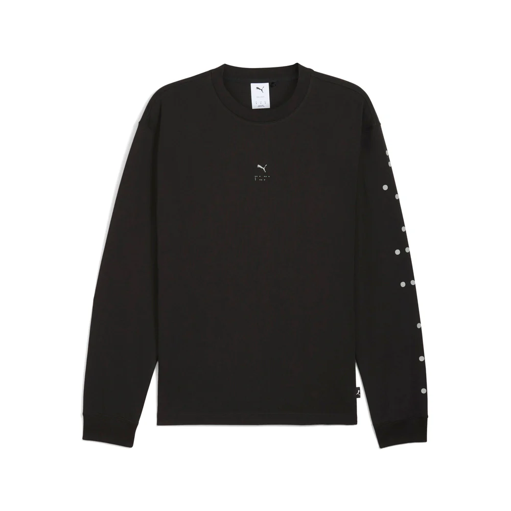 House of Graphics Crew Neck Long Sleeve Pullover Shirt