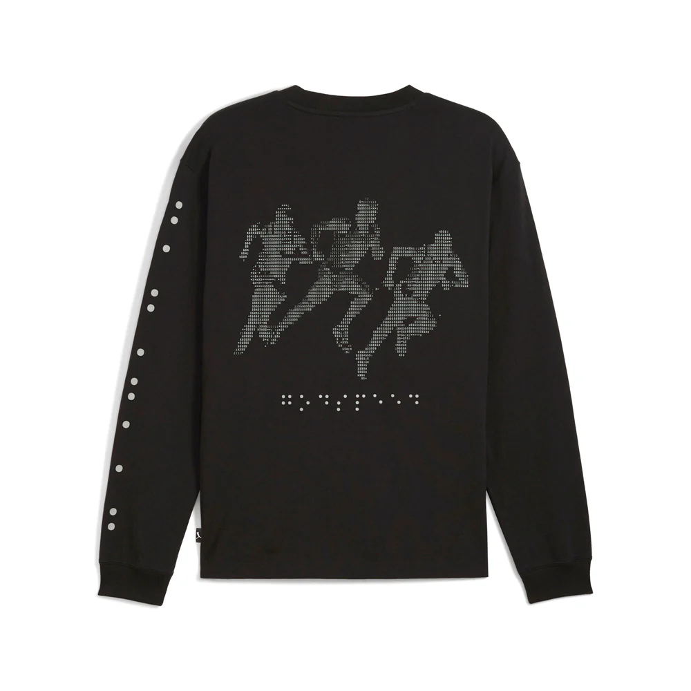 House of Graphics Crew Neck Long Sleeve Pullover Shirt - Image 2