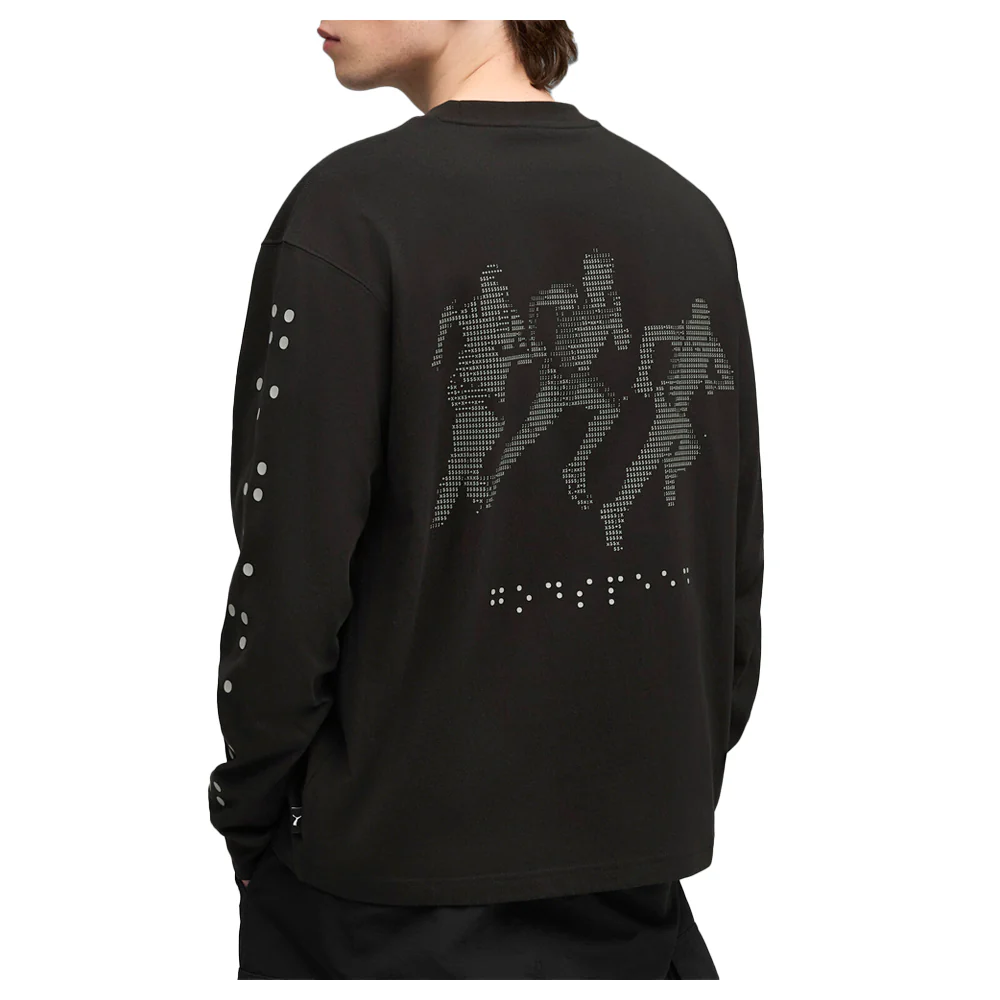 House of Graphics Crew Neck Long Sleeve Pullover Shirt - Image 4